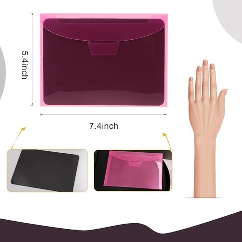 UNIMEIX 24 Pcs Magnetic Sheets for Die Storage Stamp and Die Storage Pockets Die Cut Storage for Card Making (12 Pcs Sheets+ 12 Pcs Bags, 1.2 mm Thickness in Saudi Arabia