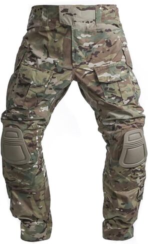 سراويل تكتيكية EmerSongear G3 ، سراويل شحن Ripstop للرجال Camo Army Training Training Haking Camping Fishing in Kuwait