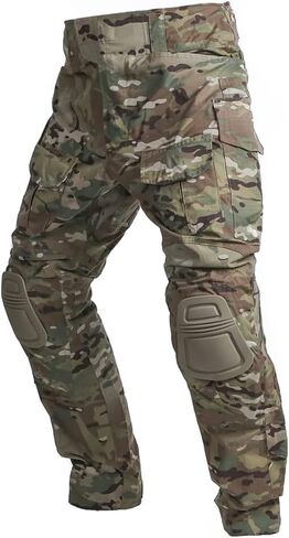 سراويل تكتيكية EmerSongear G3 ، سراويل شحن Ripstop للرجال Camo Army Training Training Haking Camping Fishing in Kuwait