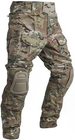 سراويل تكتيكية EmerSongear G3 ، سراويل شحن Ripstop للرجال Camo Army Training Training Haking Camping Fishing in Kuwait