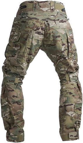 سراويل تكتيكية EmerSongear G3 ، سراويل شحن Ripstop للرجال Camo Army Training Training Haking Camping Fishing in Kuwait