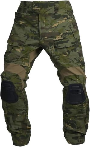 سراويل تكتيكية EmerSongear G3 ، سراويل شحن Ripstop للرجال Camo Army Training Training Haking Camping Fishing in Kuwait
