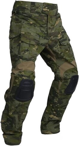سراويل تكتيكية EmerSongear G3 ، سراويل شحن Ripstop للرجال Camo Army Training Training Haking Camping Fishing in Kuwait