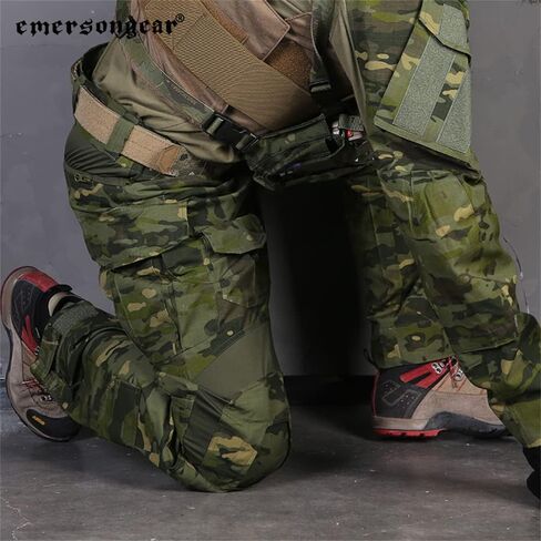 سراويل تكتيكية EmerSongear G3 ، سراويل شحن Ripstop للرجال Camo Army Training Training Haking Camping Fishing in Kuwait