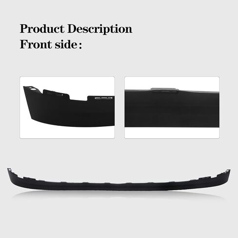 Perfit Liner Pront Pumper Deflector Cover Cover متوافق مع شيفروليه 2007-2013 Silverado 1500 Pickup Truck GM1092192 15915504 in Kuwait