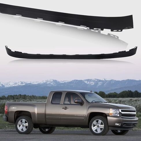 Perfit Liner Pront Pumper Deflector Cover Cover متوافق مع شيفروليه 2007-2013 Silverado 1500 Pickup Truck GM1092192 15915504 in Kuwait