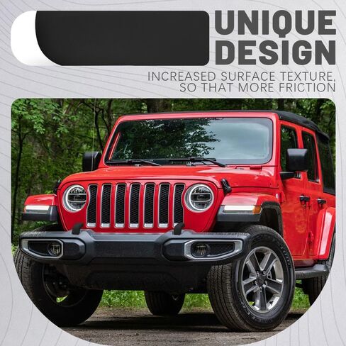 2Pcs Tow Hook Covers, Tow Hook Protector, Car Front Bumper Tow Hook Protective Cover, Car Accessories Tow Trailer Hitch Protector Cover Trim Fit for Jeep Wrangler JK JL & Gladiator TJ 2007-2024 in Saudi Arabia