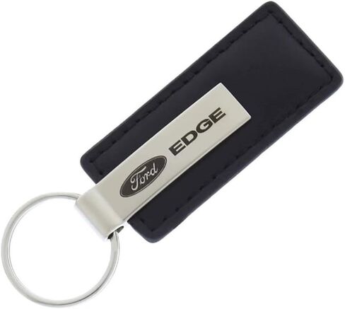 AU-TOMOTIVE GOLD, INC. Officially Licensed Black Leather Key Fob for Ford Edge in Saudi Arabia