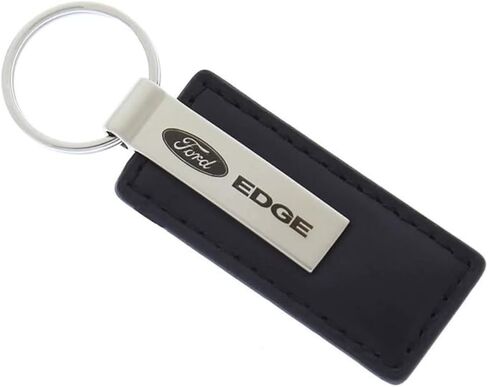 AU-TOMOTIVE GOLD, INC. Officially Licensed Black Leather Key Fob for Ford Edge in Saudi Arabia