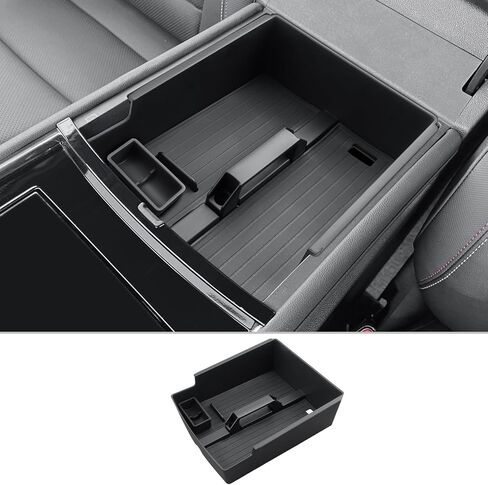 CDEFG for 2025 Chevy Traverse Center Console Organizer with Handle for 2024-2025 Chevrolet Traverse Accessories Middle Console Organizer w/Coin Holder Traverse 2025 Armrest Storage Box in Saudi Arabia