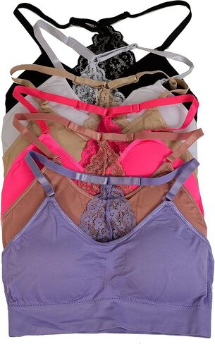 Women Bras 6 Packs Seamless Top Sports Bra (25064 Free) in Kuwait