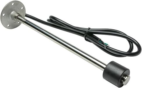 GlowShift 14" Depth Fuel Level Sensor Sender Compatible with Aftermarket Fuel Cells, Cars & Trucks - 240-33 Ohm - for Gas & Diesel Fuel in Saudi Arabia