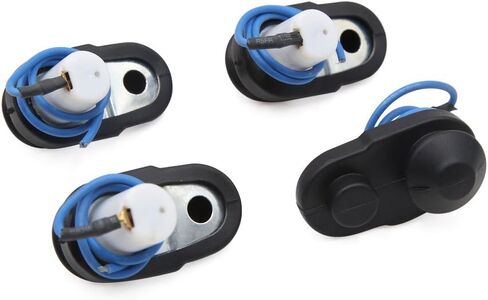uxcell 4pcs Universal Auto Car Vehicle Interior Door Light Lamp Push Button Switch in Saudi Arabia
