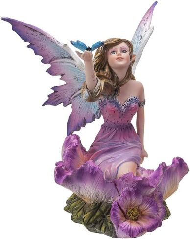Pacific Giftware Blessing Fairy with Butterfly, Cold Cast Resin, 6.69-inch Height in Saudi Arabia