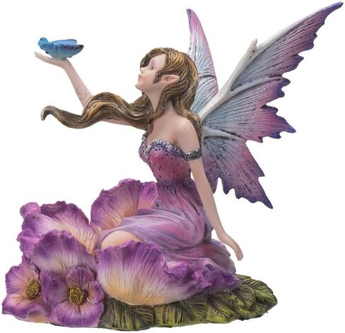 Pacific Giftware Blessing Fairy with Butterfly, Cold Cast Resin, 6.69-inch Height in Saudi Arabia