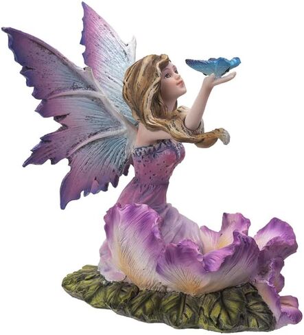 Pacific Giftware Blessing Fairy with Butterfly, Cold Cast Resin, 6.69-inch Height in Saudi Arabia