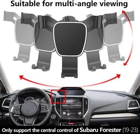 Car Phone Holder for Subaru Forester 2025 Auto Accessories Navigation Bracket Interior Decoration Screen Dash Board Mobile Cell Phone Mount case in Saudi Arabia