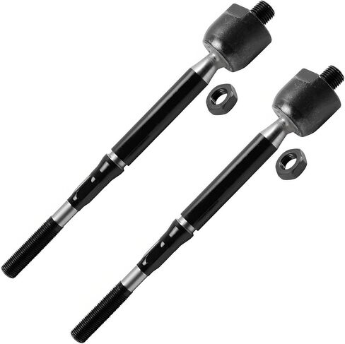 Detroit Axle - Front 2pc Tie Rods for 15-19 Nissan Micra, 12-19 Versa, 14-19 Versa Note, 2 Inner Tie Rods Assembly 2012 2013 2014 2015 2016 2017 2018 2019 Replacement in Saudi Arabia