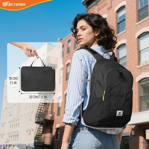 SKYSPER Small Packable Hiking Backpack 20L Anti-theift Travel Daypack in Kuwait