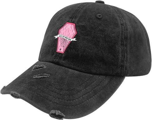 Wish You were Here Valentines Day Hats for Mens Washed Distressed Baseball Cap Trendy Washed Hiking Hat Breathable in Saudi Arabia