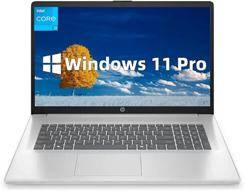 جهاز كمبيوتر محمول HP ، 17.3 "HD+ شاشة لمس الشاشة ، معالج Intel Core I7-1255U ، ذاكرة الوصول العشوائي 32GB ، 1 تيرابايت SSD ، لوحة مفاتيح خلفية ، قارئ بصمات الأصابع ، Wi-Fi ، Windows 11 Home ، Silver in Kuwait