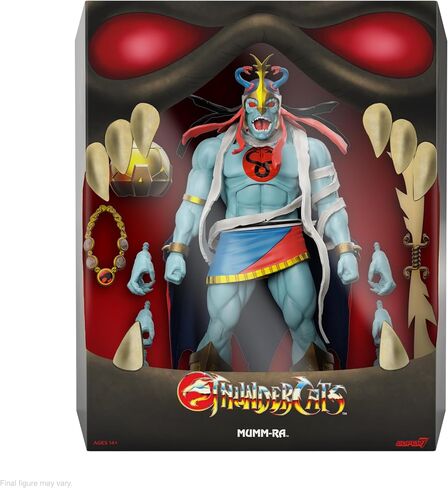 Super7 ULTIMATES! Thundercats Lion-O (LED Eyes) - 7" Thundercats Action Figure with Accessories Classic Cartoon Collectibles and Retro Toys in Kuwait