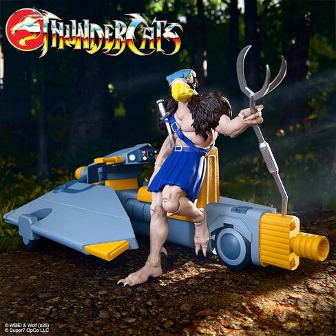 Super7 ULTIMATES! Thundercats Lion-O (LED Eyes) - 7" Thundercats Action Figure with Accessories Classic Cartoon Collectibles and Retro Toys in Kuwait