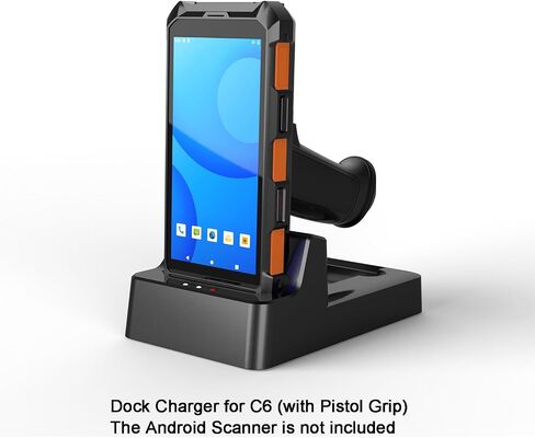 Single-Slot Dock Charger for C6 with Pistol Grip in Kuwait