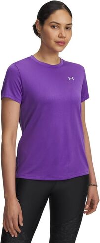 Under Armour Women's Velocity Textured Short Sleeve Crew Neck T Shirt in Kuwait