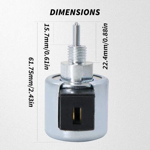21188-7002 Carburetor Fuel Solenoid with Fuel Fiter Compatible with Kawasaki Engine FR651V FR691V FS730V FH430V FH541V FH580 FH381V 480V 541V 580V FR/FS/FX 481V Cub Cadet Mower KM-21188-7002 in Saudi Arabia