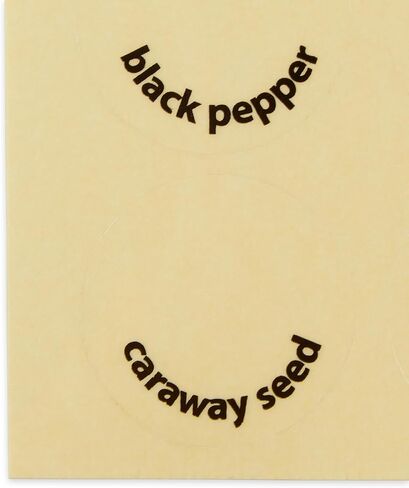 RSVP International Kitchen Organization Collection Spice Labels, Round, 50 Count in Kuwait