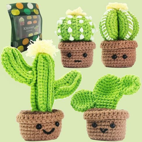 Face-Changing Octopus Crochet Kit for Beginner, Step-by-Step Crochet Tutorial Help to Easy Get Start, DIY Crochet Knitting Kit Include All Tools Needed, Best Gift for Friends and Someone You Love in Saudi Arabia