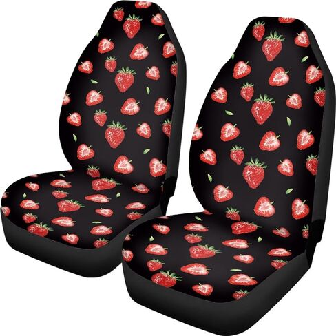 2 PCS Butterfly Car Seat Covers Dream Catcher Print Front Auto Seat Cover Car Bucket Seats Protector Covers Universal fit for SUV Sedan Van in Saudi Arabia