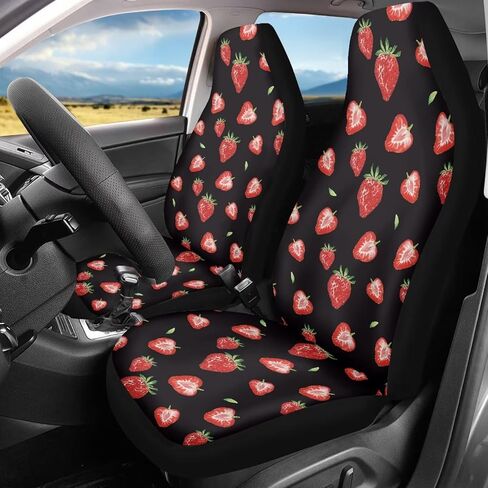 2 PCS Butterfly Car Seat Covers Dream Catcher Print Front Auto Seat Cover Car Bucket Seats Protector Covers Universal fit for SUV Sedan Van in Saudi Arabia