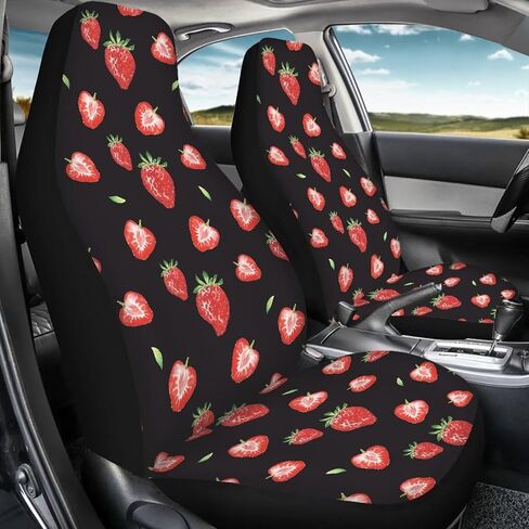 2 PCS Butterfly Car Seat Covers Dream Catcher Print Front Auto Seat Cover Car Bucket Seats Protector Covers Universal fit for SUV Sedan Van in Saudi Arabia