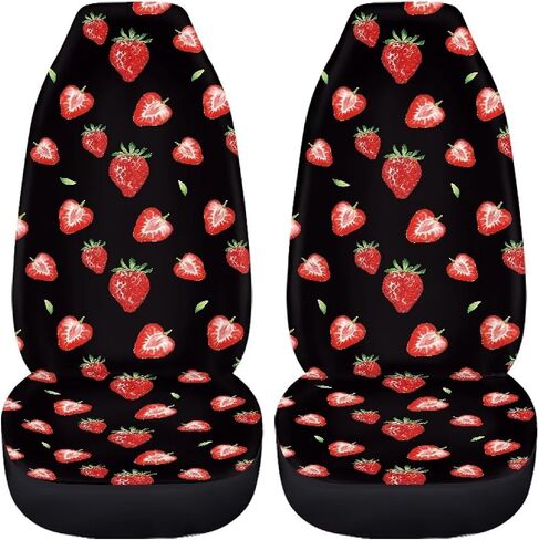2 PCS Butterfly Car Seat Covers Dream Catcher Print Front Auto Seat Cover Car Bucket Seats Protector Covers Universal fit for SUV Sedan Van in Saudi Arabia