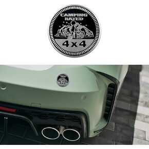 شارة الكبرياء المصنفة بالسيارة ، شارات شارة السيارات ، شارة السيارات المعدنية 4 × 4 ، إكسسوارات تزيين السيارات ثلاثية الأبعاد شارات السيارات المعدنية الشارات العالمية لشاحنات المركبات سيارات الدفع الرباعي (مصنفة على الشاطئ) in Kuwait