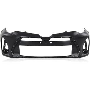 Primed Front Bumper Cover Compatible with Toyota Corolla Base 2011/Fit Toyota Corolla L 2012-2013/Fit Toyota Corolla (submodel: CE, LE) 2011-2013, Black in Saudi Arabia