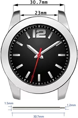 دبابيس المسمار البديلة لـ Cartier Santos 2 PCS حزام مراقبة الدبابيس المسمار 316L مقاوم للصدأ لمدة 20 مم 23 مم حزام in Kuwait