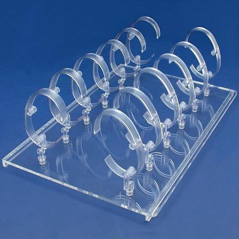 Rotating Revolving Watch Display Case Counter 4 Shows 15 1/4" New in Saudi Arabia