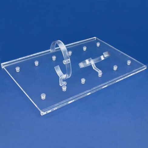 Rotating Revolving Watch Display Case Counter 4 Shows 15 1/4" New in Saudi Arabia