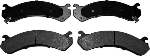 Front & Rear Ceramic Brake Pads for 2001-2006 Chevy Silverado GMC Sierra 3500 for 2007-2010 Chevy Silverado GMC Sierra 3500 HD, Disc Brake Pad Replacement P-784 P-909 in Saudi Arabia