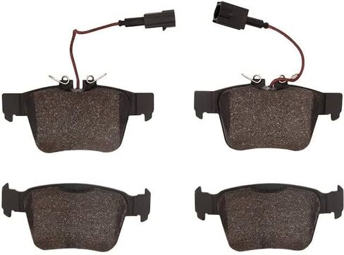Rear Ceramic Brake Pads - Set of 2 - Compatible with 2017-2021 Alfa Romeo Giulia (W0142-R548416) in Saudi Arabia