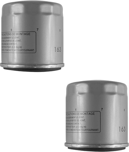 Caltric 2 Pack Filter متوافق مع BMW K1200LT K-1200 LT SE LUX ABS EXODUS 1200 1170 1998-2008 in Saudi Arabia