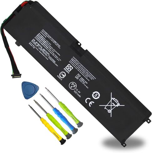 RC30-0423 Laptop Battery Compatible with Razer Blade 17 RTX 3080 Ti/Razer Blade 17 Early 2022 / Razer Blade Pro 17 RTX 3080 Series Laptop RZ09-0368 Battery 15.4V 82Wh/5329mAh 8-Cell in Kuwait