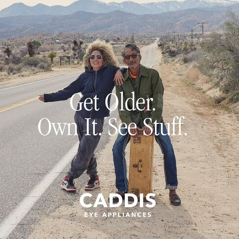 CADDIS Porgy Backstage Unisex Progressive Glasses with Magnification in Kuwait