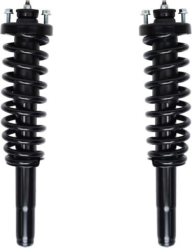 Detroit Axle-Struts Sway Bars لعام 1997-2001 Honda CR-V 1998 1999 2000 ، 4 دعامات جاهزة كاملة ، و 4 روابط طرفية للتثبيت ، والاستبدال الأمامي والخلفي in Saudi Arabia