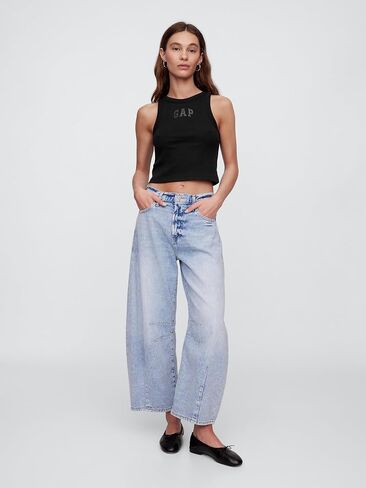 GAP Women's Ribbed Crop Tank in Saudi Arabia