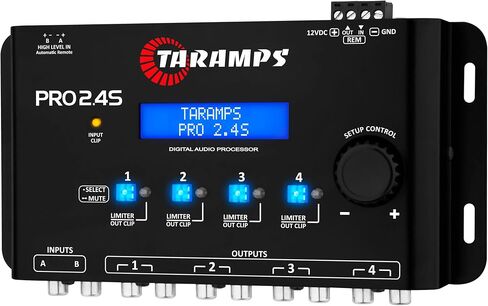 Taramps Pro 2.4S White - Audo Equalizer Processor in Saudi Arabia