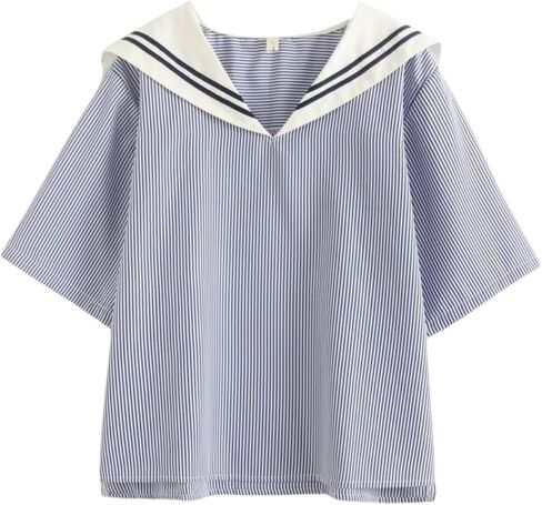 Baimore Women's Fashion Navy Twlar Blouse Bow Knot Short Sumbed Summer Summer Dressy Dressive Dression in Kuwait